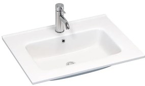 BATH DELUXE 06-060-27-11-00 - Lavoar încastrat LILLESNAD, 61x46 cm, ceramică, alb