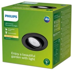 Corp de iluminat LED încastrat pentru baie Philips FRESCO LED/4,6W/230V IP23
