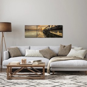 Tablou cu dig (cu ceas) (90x30 cm)