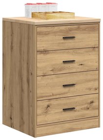 vidaXL Dulap de depozitare pentru garaj Artisan Stejar 60x51x85 cm