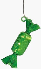 Decorațiune luminoasă de Crăciun verde suspendată ø 1,5 cm Hannah – Sirius