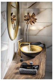 Baterie aurie pentru chiuvetă înaltă Spy – Sapho