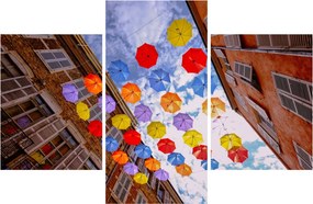 Tablou - Umbrele colorate (90x60 cm)