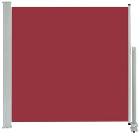 Copertina laterala retractabila de terasa, rosu, 160 x 300 cm Rosu, 160 x 300 cm