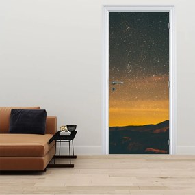 Fototapet pentru ușă - Cerul cu stele (95x205cm)
