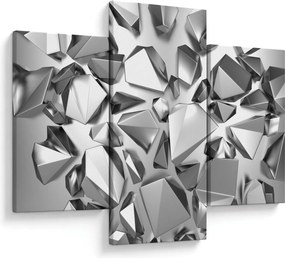 Tablou cu abstracție 3D (90x60 cm)