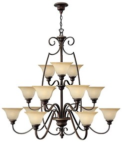 Lustră pe lanț Hinkley HK-CELLO15 CELLO 15xE27/60W/230V