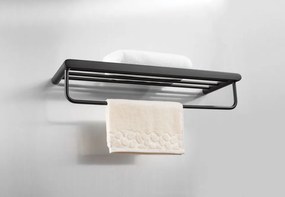 Etajera port prosop Round nero ADRN531