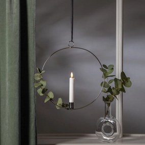 Decorațiune luminoasă argintie Flamme Ring – Star Trading