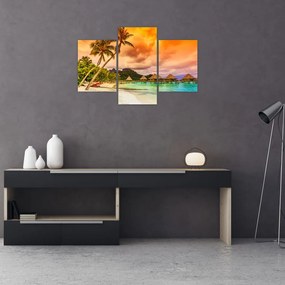 Tablou - Insula Bora Bora (90x60 cm)