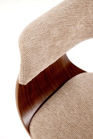 Scaun K545 bej/nuc H83 cm