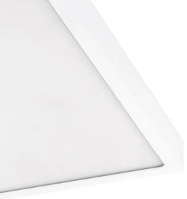 Eglo 97264 - Plafonieră LED FUEVA 1, 1xLED/25W/230V, albă, pătrată, 2500 lm