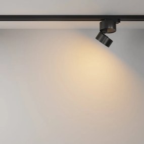 Spot LED, accesoriu pentru sinele monofazate Unity, ONDA 2700K negru