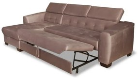 Coltar extensibil Karma Stanga, 5 Locuri, Maro, 291 x 177 x 86 Cm