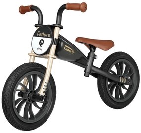 Bicicletă fără pedale QPlay FEDURO negru/auriu