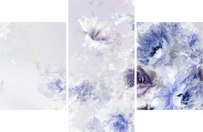 Tablou - Flori,pictură texturată (90x60 cm)