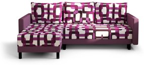Colțar Glimmer L (Violet + Alb) (S). 1057139