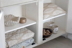 Dulap din lemn de pin si MDF, cu aspect vintage
