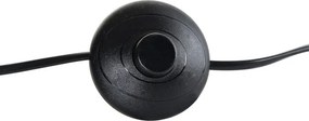 Lampă de podea industrială din metal, trepied reglabil, abajur tip reflector, finisaj argintiu antichizat, 74 x 61 x 182 cm, „Flashlight"