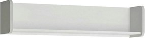 Polita ALBI, alb, PAL laminat, 118x24x26 cm
