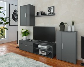 Perete living, grafit, KEVIN