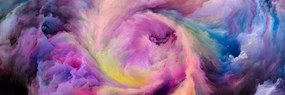 Tablou spirală colorată