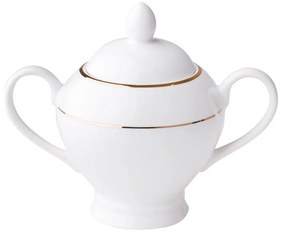 Zaharnita cu capac portelan 300ml, Aura Gold