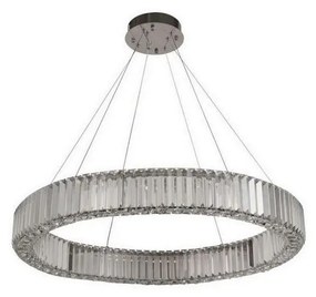 Lustră LED dimabilă pe cablu LED/50W/230V 3000-6500K crom + telecomandă