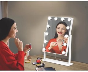 Oglindă LED cosmetică dimabilă Immax 08984L MUST HAVE LED/12W/230V