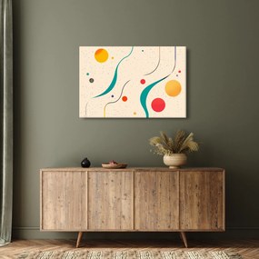 Tablou - Ilustrație colorată minimalistă (90x60 cm)