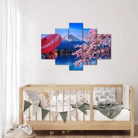 Tablou - cu privire la munte - Japonia (150x105 cm)