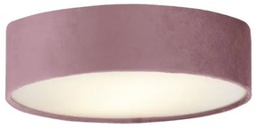 Plafonieră DRUM PLEAT 2xE27/60W/230V roz Searchlight 23298-2PI