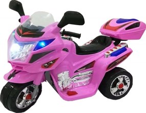 Motocicleta Electrica cu Acumulator Pentru Copii NOVOKIDS™ Moto Classico 51, 3-6 ani, max 25 kg, Cu Sunete , Trotineta Electrica, 3 Roti, MERS CU