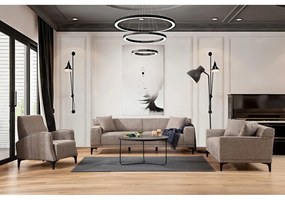 Canapea maro deschis 215 cm Petra – Balcab Home