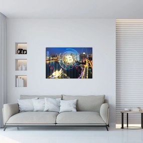 Tablou - Orașul investițiilor (90x60 cm)