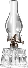 Brilagi - Lampă cu petrol MERLIN transparent/auriu/patină