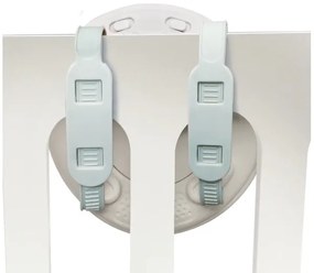 Veioză cu proiector pentru copii 3xAA gri Infantino