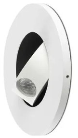 Spot incastrabil cu reader LED directionabil CLICK White