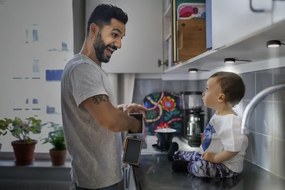 Osram - Set 3x corpuri LED pentru montaj sub dulap UNDERCABINET LED/3W/230V 3000K negru