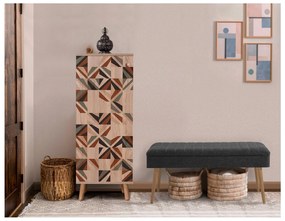 Mobilier Hol Beside 23 (stejar sonoma + antracit) . 1093987