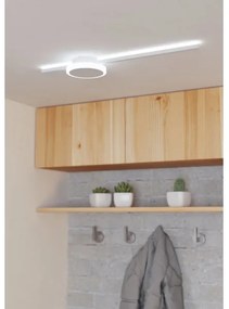 Eglo 99606 - Plafonieră LED SARGINTO 1xLED/6,3W/230V + 1xLED/5,4W