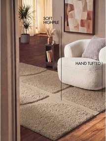 Covor bej țesut manual 80x150 cm Lambeth Jasper – Ted Baker