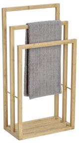 WENKO 25629100 - Suport pentru prosoape BAMBUSA 42,5x82 cm maro