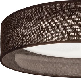 Brilagi - Corp de iluminat LED dimabil, mărime L, SM. ST., 36W/230V, 3000–6000K, Ø 55 cm, maro WT + telecomandă