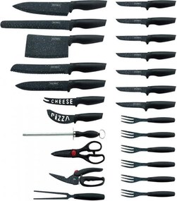 Set de cuțite Royalty Line® MB24B - 24 piese Acoperire antiaderență