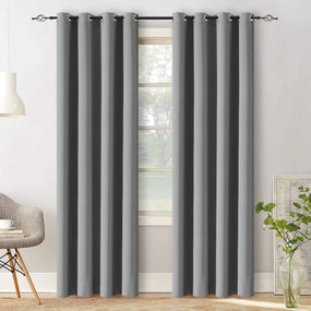 Perdea gri deschis OXFORD 140x270 cm Agatat: Rejansa