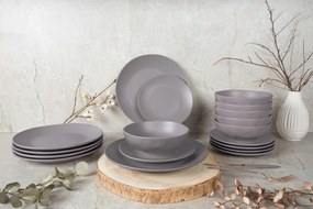 Set farfurii 18 piese Taupe  Collection  Berlinger Haus BH 10023