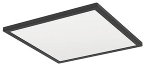 Plafonieră LED de exterior Eglo 901443 ROVITO 17,6W/230V 39x39 cm IP44 negru
