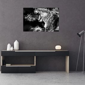 Tablou - Portretul unei leoaice (90x60 cm)