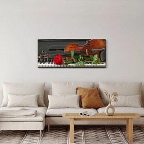 Tablou- Amintire de muzicean (120x50 cm)